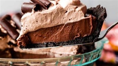 Mocha Chocolate Pudding Pie