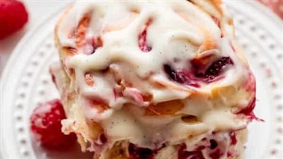 Raspberry Swirl Sweet Rolls