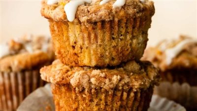Peach Streusel Muffins