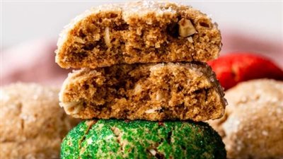 Almond Butter Sparkle Cookies