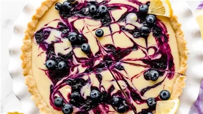Lemon Blueberry Tart