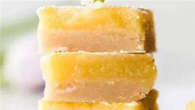 Lemon Bars with Shortbread Crust