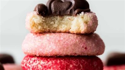 Sparkle Sweetheart Cookies