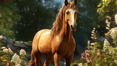 Do Not Toss Yard Waste Over the Horse Fence