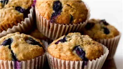 Blueberry Oatmeal Muffins
