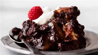 Dark Chocolate Bread Pudding