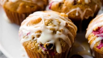 Cranberry Cardamom Spice Muffins
