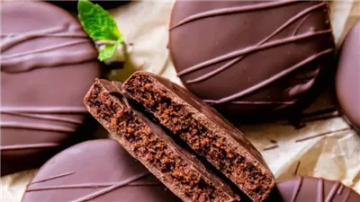 Homemade Thin Mint Cookies
