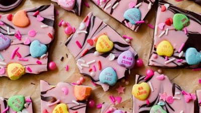 Valentine’s Day Chocolate Bark
