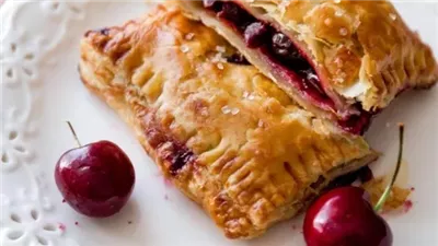 Simple Cherry Pastry Pies