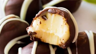 Dark Chocolate Key Lime Pie Truffles