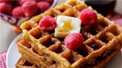 My Favorite Buttermilk Waffles
