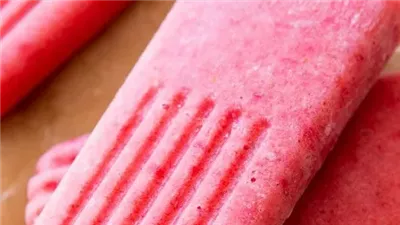 Ingredient Strawberry Banana Popsicles