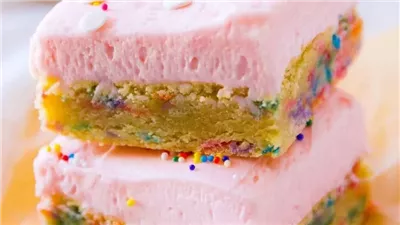 Frosted Sugar Cookie Bars