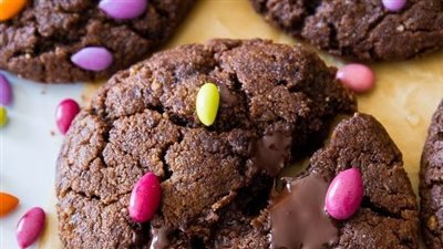 Dark Chocolate Almond Butter Cookies
