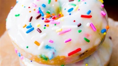Baked Funfetti Donuts