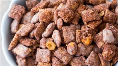 Salted Peanut Nutella Puppy Chow