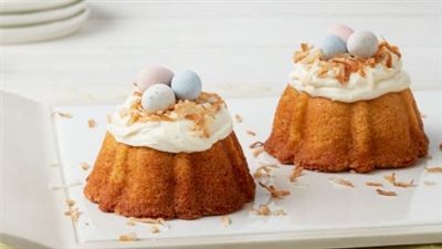 Coconut Cake Nests