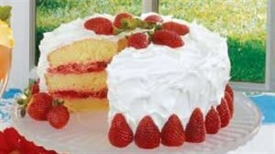 Strawberry Sunshine Cake