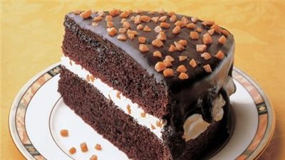 Glazed English Toffee Cake
