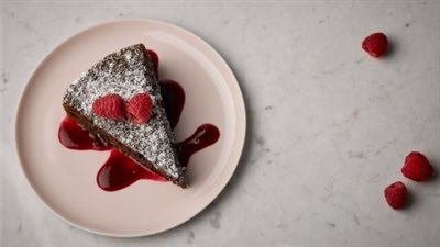 Flourless Chocolate Raspberry Torte
