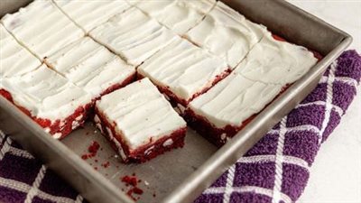 Red Velvet Cream Cheese Brownies
