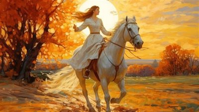 What is a cold-backed horse?