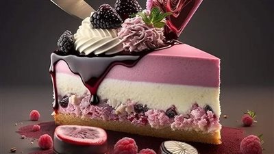 Triple Berry No-Bake Cheesecake