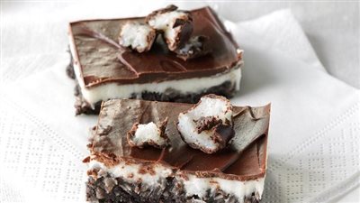 Chocolate-Coconut Layer Bars