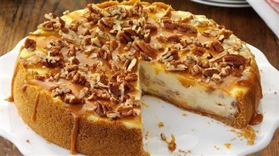Caramel Apple Cheesecake
