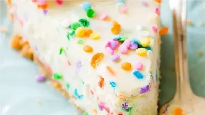 Confetti Sprinkle Cheesecake