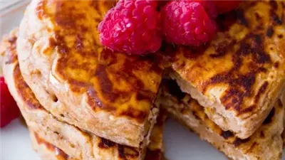 Whole Wheat Oatmeal Pancakes