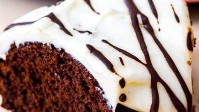 Chocolate Gingerbread Bundt Cake with Cream Cheese Frosting