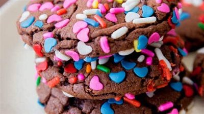 Chocolate Cake Mix Cookies