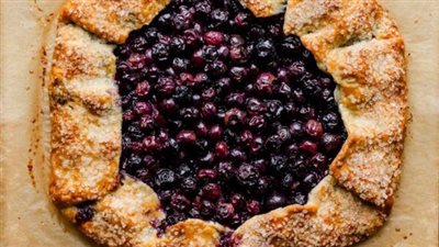Simple Blueberry Galette