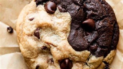 Peanut Butter Chocolate Swirl Cookies