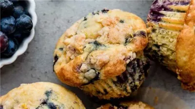 Lemon Blueberry Muffins