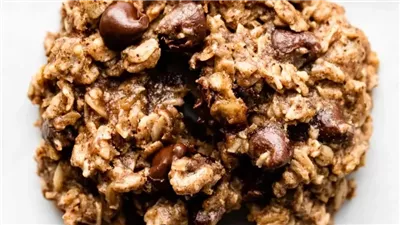 Banana Chocolate Chip Breakfast Cookies