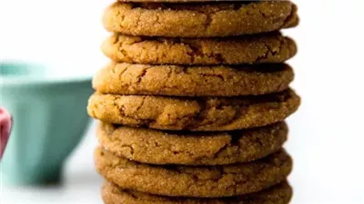 Seriously Soft Molasses Cookies