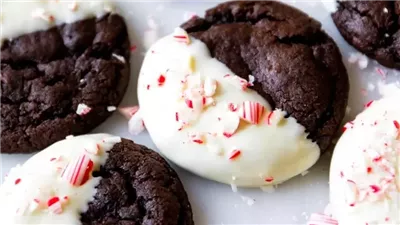 Peppermint Mocha Cookies