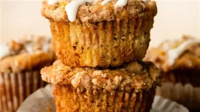 Peach Streusel Muffins