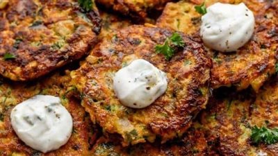 Zucchini & Sweet Potato Fritters