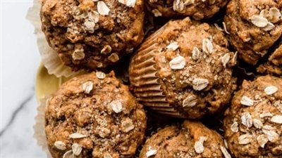 Healthy Whole Wheat Banana Walnut Muffins
