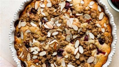 Cherry Almond Buckle
