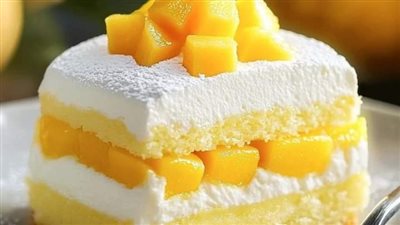  Tropical Mango Mousse Cake Delight 🥭🍰