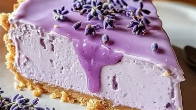 Honey Lavender Cheesecake