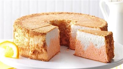Orange Dream Angel Food Cake