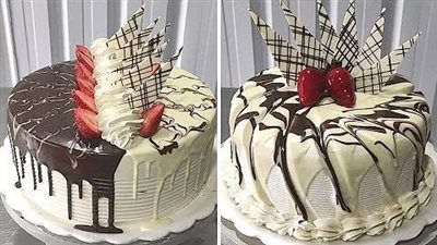 Cheesecake with an oreo cookie crust 🍓🍰