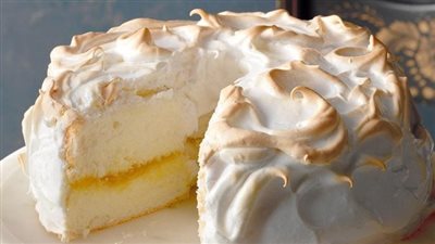 Lemon Meringue Angel Cake