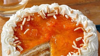 Apricot Almond Torte